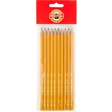 Олівець графітний Koh-i-Noor 1570 НB 10 шт. (1570.3H/10P) - Pampik