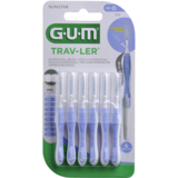 Щітка для міжзубних проміжків GUM TravLer 0.6 мм, 6 шт. - Pampik