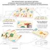 Дитячий килимок Poppet Крутезні канікули та Чудесні звірята двосторонній складний 150х180x1 см (PP022-150) - Pampik - 6