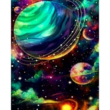 Алмазна мозаїка Santi Космос, 40х50 см (954172) - Pampik