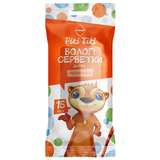 Салфетки влажные Премія Рікі Тікі Абрикоска, детские, 15 шт. - Pampik