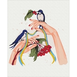 Картина за номерами ZiBi Kids Line В руках надія Alla Berezovska 40х50 см (ZB.64052) - Pampik