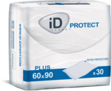 Одноразові гігієнічні пелюшки iD Protect Plus, 60x90 см, 30 шт. - Pampik