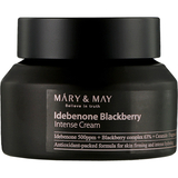 Крем для лица Mary & May Idebenone Blackberry Complex Intense Cream, с идебеноном, 70 г - Pampik