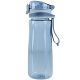 Пляшечка для води Kite з трубочкою 600 мл блакитна (K22-419-02) - Pampik