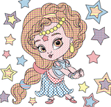 Водяна розмальовка Кристал Бук Східні принцеси, 8 сторінок (F00025282) - Pampik - 2