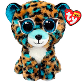 М'яка іграшка TY Beanie Boos Леопард Cabalt, 15 см (36691) - Pampik