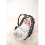 Демисезонный спальный мешок Kaiser Star, 80 см, светло-серый (6536723) - Pampik - 5