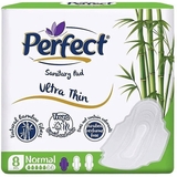 Прокладки ультратонкі Perfect Natural Ultra Thin Normal 8 шт. - Pampik