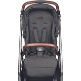 Коляска Peg-Perego Veloce 500, 2 в 1, вишукано-коричнева зі смужкою (PACK-VEL2100000003) - Pampik - 3