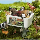 Набір фігурок тварин Beiens Тваринний світ, 55 предметів (30860) - Pampik - 4