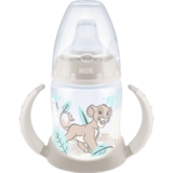 Пляшечка з ручками Nuk First Choice Lion King Disney, з силіконовою насадкою, 150 мл (3952435) - Pampik