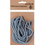 Шнурки для обуви Kite светоотражающие 1.2 м 1 пара серые (K23-128-1) - Pampik