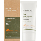 Заспокійливий сонцезахисний крем Mary & May CICA Soothing Sun Cream SPF50+ PA++++, з центеллою, 50 мл - Pampik - 2