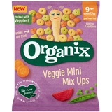 Дитячі овочеві снеки Organix Veggie Mini Mix Ups органічні 15 г - Pampik