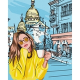 Картина за номерами ZiBi Patriot Kids Line Кава вдома 40х50 см (ZB.64096) - Pampik