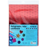 Картон кольоровий Kite голографічний А4 6 аркушів 6 кольорів (K22-421) - Pampik