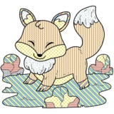 Водяні розмальовки Талант Лісові тварини (8w-forestanim) - Pampik - 3