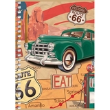 Блокнот для записей Student, А6, без линовки, спираль, 60 л., Historical route (A6-SC-060-6027) - Pampik