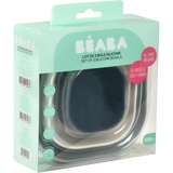 Набор глубоких силиконовых тарелок Beaba, разноцветный, 3 шт. (913566) - Pampik - 4