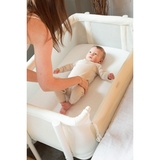 Дитяче ліжечко Childhome Evolux Bedside Crib 2 в 1, 97х64х85 см, білий (EVOBSCNW) - Pampik - 17