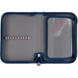 Пенал жесткий Yes HP-03 Monsters, 13х21х3 см, синий с серым (533364) - Pampik - 2