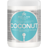 Маска для волос Kallos Cosmetics Coconut Nutritive Hair Mask укрепляющая с кокосовым маслом, 1 л - Pampik