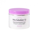 Крем для обличчя Jigott Vita Solution 12 Brightening Ampoule Cream Сяйво, 100 мл - Pampik