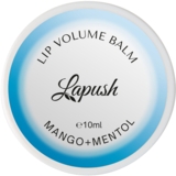Бальзам для губ Lapush Mango + Mentol, з ефектом об’єму, 10 мл - Pampik