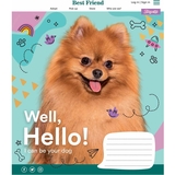 Тетрадь общая 1 Вересня Well, Hello!, А5, в косую линию, 12 листов (766302) - Pampik - 4