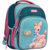 Рюкзак шкільний 1 Вересня S-106 Forest Princesses, бирюзовый (558578) - Pampik - 2