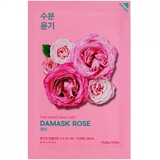 Маска тканинна Holika Holika Pure Essence Mask Sheet Damask Rose Дамаська троянда, 23 мл - Pampik