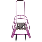 Санки Vitan Експрес зі спинкою, ручкою та вологостійкою планкою фуксія (2030068) - Pampik - 2