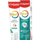 Зубна паста Colgate Total Active Freshness антибактеріальна, багатофункціональна, 75 мл - Pampik - 6