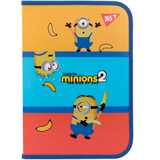 Папка факультативная Yes Minions, A4, на молнии (492099) - Pampik