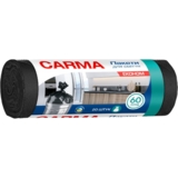 Мішки для сміття Carma 60 л, чорні, 20 шт. - Pampik