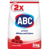 Пральний порошок АВС Трояндова пристрасть для білих та кольорових речей автомат 3 кг - Pampik