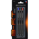 Набір автоматичних кулькових ручок Lin Pentonic BRT, 0,7 мм, 3 шт. (412205) - Pampik