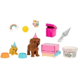 Ігровий набір Barbie Puppy Party, із тестом для ігор, 29 см - Pampik - 2