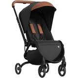Прогулянкова коляска Mima Zigi 3G Black&Camel, чорна (90503) - Pampik