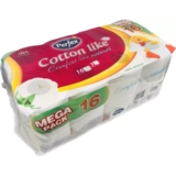 Папір туалетний Perfex Cotton Comfort Line тришаровий, 16 шт. - Pampik - 3