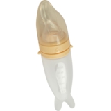 Фрут Фидер Baby Team силиконовый 2в1, бежевый - Pampik - 2