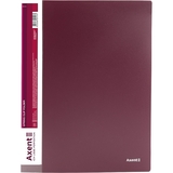 Папка-скоросшиватель Axent А4 бордовая (1304-04-A) - Pampik