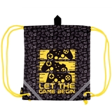 Сумка для взуття Yes SB-10 Game чорна (559146) - Pampik