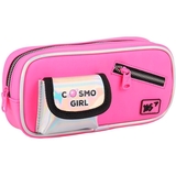 Пенал мягкий Yes PH-20-3 Space Girl, 21х10х5 см, розовый (533241) - Pampik