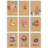 Тетрадь для записей Student Musicup А5, в клеточку, спираль, 96 листов (A5-SC-096-6101K) - Pampik - 2