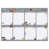 Планер настінний Kite Pixel на тиждень сухостираємий А3 (K22-473-1) - Pampik