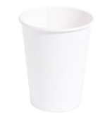 Стакани одноразові PRO service паперові, 175 мл, 50 шт., білі - Pampik