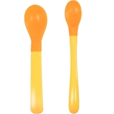 Набір м'яких ложок Baboo, від 4 міс., 2 шт., жовтий (10-035) - Pampik