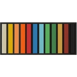 Пастель суха художня м'яка ZiBi ART Line 12 кольорів (ZB.2493) - Pampik - 2